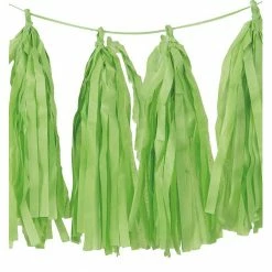 Party Express Baby Dinosaur Lime Green Tassels (12pcs)