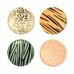 Meri Meri Tabletop Safari Animal Print Side Plates (8)