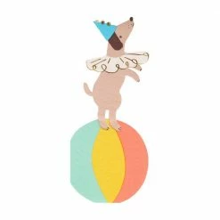 Meri Meri Tabletop Circus Dog Napkins (16)
