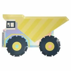 Meri Meri Tabletop Dumper Truck Plates (8)