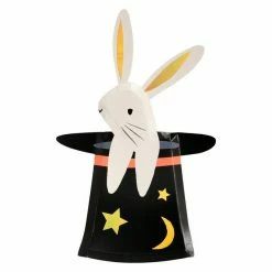Meri Meri Magic Bunny In A Hat Plates (8) Tabletop