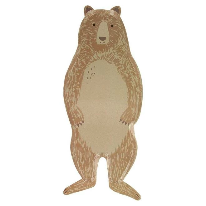 Meri Meri Tabletop Bear Plates (8) 1 Meri Meri Tabletop Bear Plates (8)