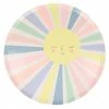 Meri Meri Tabletop Rainbow Sun Plates (12)