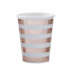 Ginger Ray Rose Gold & Mint Cups (8)