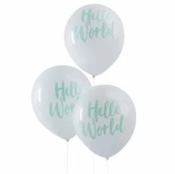 Ginger Ray Hello World Balloons