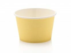 Cape Cup Tabletop YELLOW TREAT / ICE CREAM CUPS 250ML (12)