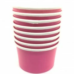 Cape Cup Cerise Pink Treat / Ice Cream Cups 150ml (12) Tabletop