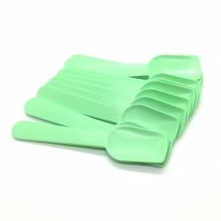 Cape Cup Cutlery Pastel Mint Plastic Ice Cream Paddles