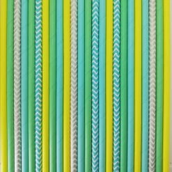 Must Love Party Pop Of Colour - Lemonade Paper Straws