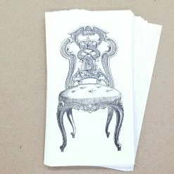 Must Love Party DIY Vintage Chair Gift Tags / Place Cards (25 Pk)