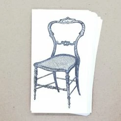 Must Love Party DIY Cute Frenchy Chair Gift Tags / Place Cards (25 Pk)