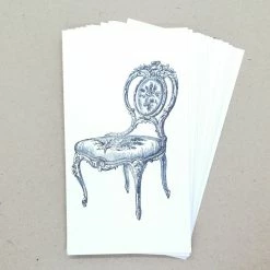 Must Love Party DIY Victorian Chair Gift Tags / Place Cards (25 Pk)