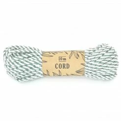 Dazzling Daisies Botanical Baby Cord - Green / Natural