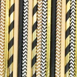 Must Love Party Pop Of Colour -Indian Forest Paper Straws