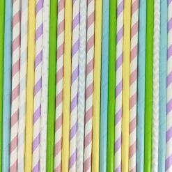 Must Love Party Pop Of Colour - Ice Cream Sundae Paper Straws