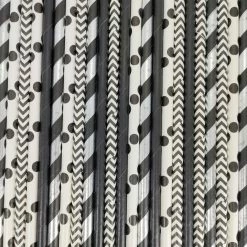 Fancy Parties Pop Of Colour - Kaleidoscope Paper Straws