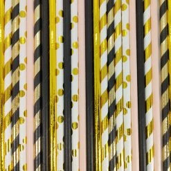 Must Love Party Pop Of Colour - Dapple Paper Straws
