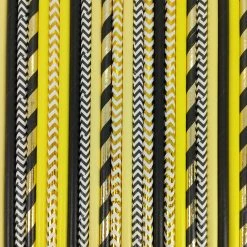 Must Love Party Pop Of Colour - Bee Paper Straws