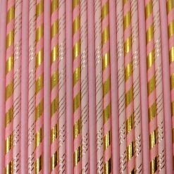 Must Love Party Pop Of Colour - Pink Flamingo Paper Straws