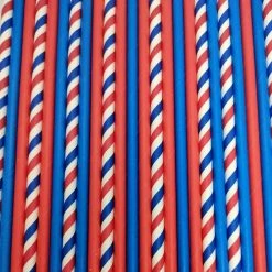 Must Love Party Pop Of Colour - Yacht Paper Straws