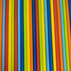 Must Love Party Pop Of Colour - Baby DIno Paper Straws