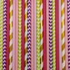Must Love Party Pop Of Colour - Gold Butterfly Paper Straws