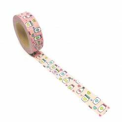 Cotton Candi Washi Tape - Jam Jars & Hearts