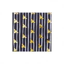 Jollity&Co Bee Black Cocktail Napkins