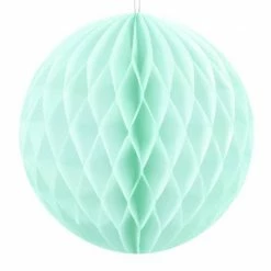 Party Deco Honeycomb Balls Mint (SELECT YOUR SIZE)