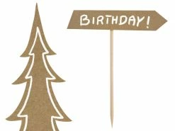 Party Deco Woodland Cake Toppers