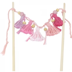 Must Love Party Mini Tassels And Beads Cake Bunting (SELECT YOUR COLOUR/THEME)