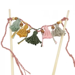 Must Love Party Mini Tassels And Beads Cake Bunting (SELECT YOUR COLOUR/THEME)