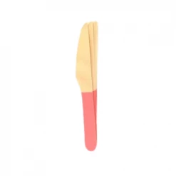 Must Love Party Cutlery Coral Wooden Knives