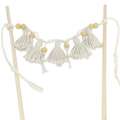 Must Love Party Mini Tassels And Beads Cake Bunting (SELECT YOUR COLOUR/THEME)