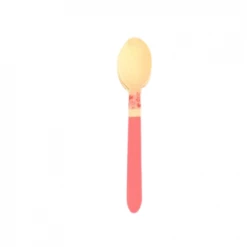 Must Love Party Cutlery Coral Wooden Spoons