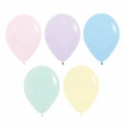 SA Balloons Assorted Matte Pastel Balloons Bunny