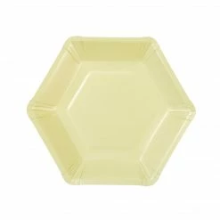 Talking Tables Tabletop Large Hexagonal Pastel Paper Plates