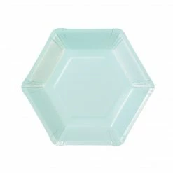 Talking Tables Tabletop Large Hexagonal Pastel Paper Plates