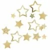 Ginger Ray Confetti - Star Shaped - Gold