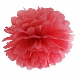 Party Deco Pom Pom Red