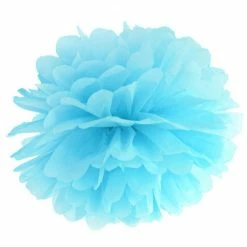 Party Deco Flying High Pom Pom Sky Blue