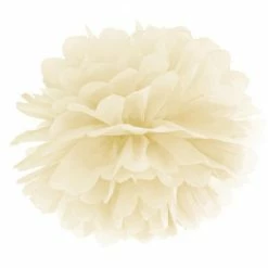 Party Deco Llama Pom Pom Cream