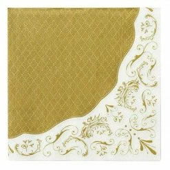 Talking Tables Party Porcelain Gold Napkin