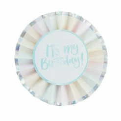 Ginger Ray Iridescent Happy Birthday Badge