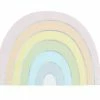 Ginger Ray Pastel Rainbow Shaped Iridescent Foiled Paper Napkins