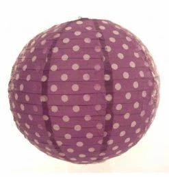 ROFOR Purple With White Dot Lantern Sale