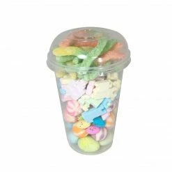 Cape Cup Clear Candy Cup With Dome Lid (10)