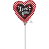 SA Balloons Balloonery Mini Heart To Heart Foil Balloon