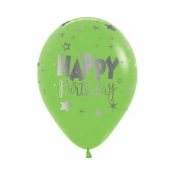 SA Balloons Balloonery Happy Birthday Fantasy Lime Green Balloons (3)