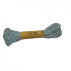 Dazzling Daisies Bakers Twine - Turquoise & White